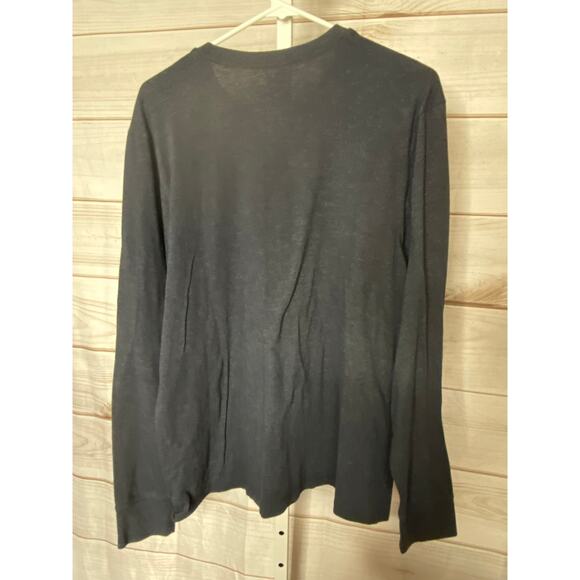 47 Brand Adult Unisex Size Large Blue Long Sleeve Patriots Brady T-Shirt NFL - Picture 4 of 5